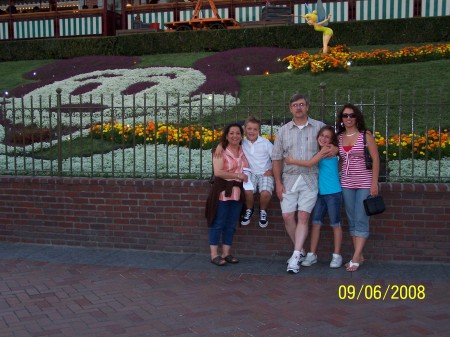 Disney with my Parents and Kids