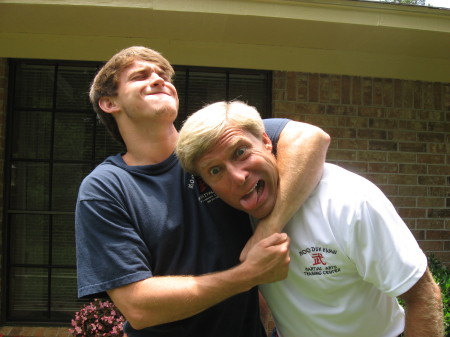 Josh and Mike being silly