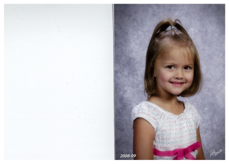 Lexi's preschool picture