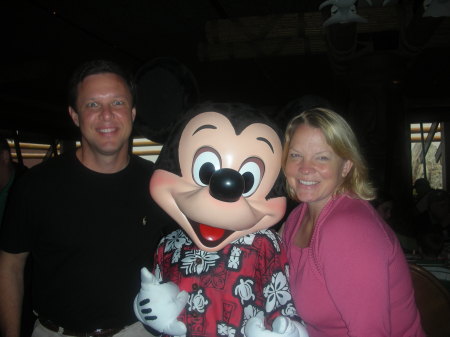 Tommy, Mickey (my true love) and me!