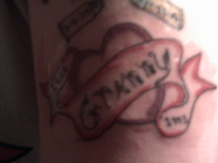 my tattoo for my granny