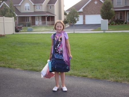 jess's first day of school