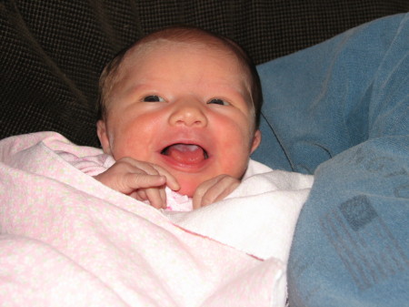 Newest granddaughter (Sept. 2008)