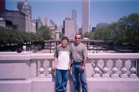 Chicago with son