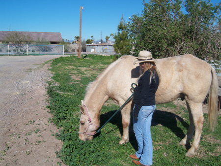 100_0456 Renee and her horse Del