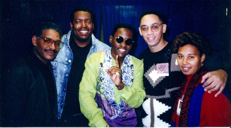 w/Johnny Gill at WLWZ-FM