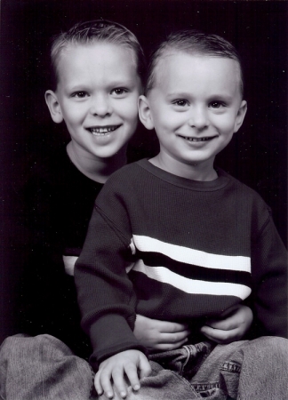 My adorable boys - Nov. 2007