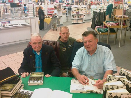Me with Lt Gen Hal Moore and Joe Galloway
