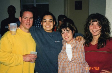 Todd, Haydee, me and April