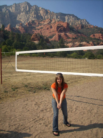 My fav volleyball court, Sedona AZ