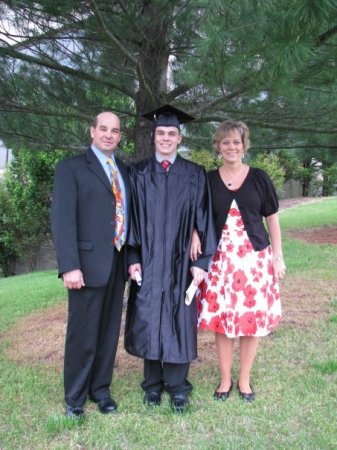My son's college graduation - May 2008