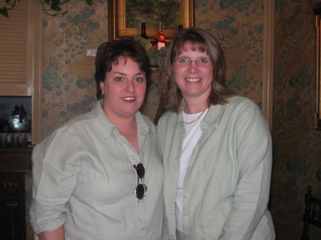 My friend Lori and I in Cincinnati