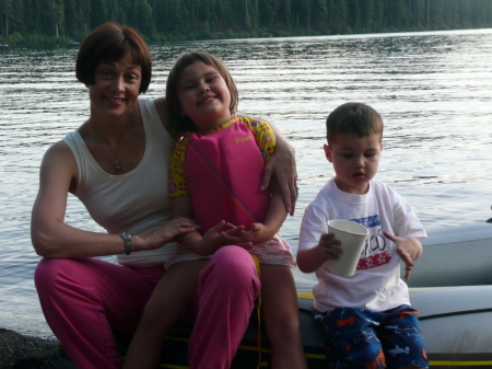 Suttle Lake, Jordan & Mom & Jack