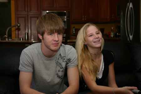Chris & Rachel - xmas 2007