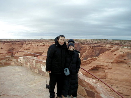 Sam and Me at the Grand Canyon