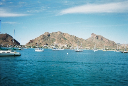 Sailboat in San Carlos Mexico