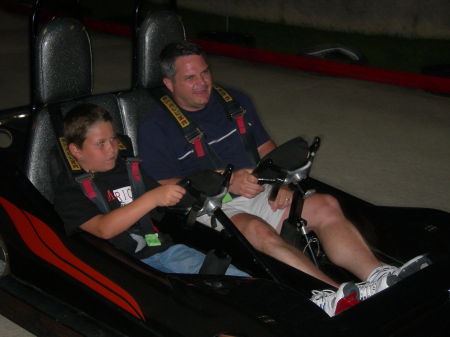 Me & Jeremy Go Kart 2008