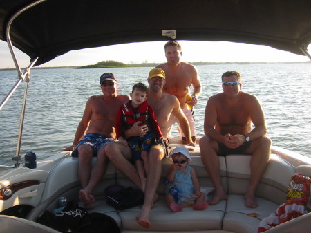 A boating day with some friends.