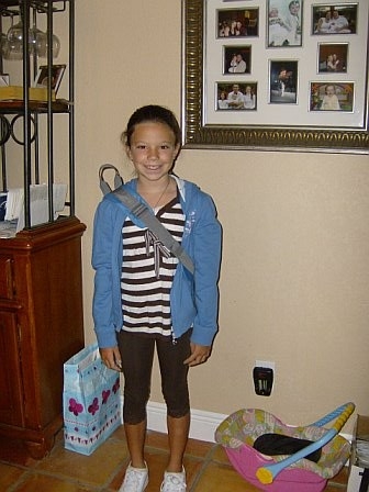 Taylor's first day of 3rd grade