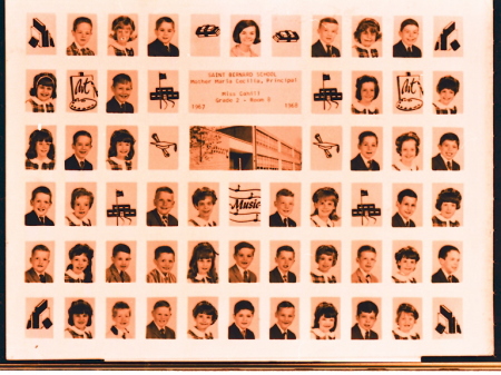 St. Bernard's Class Photo, 1968