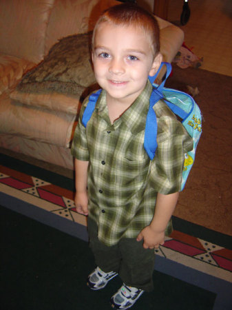 Parker before school