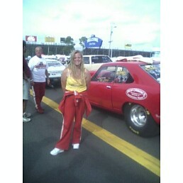 Me at Gainsville, Flordia Race Track
