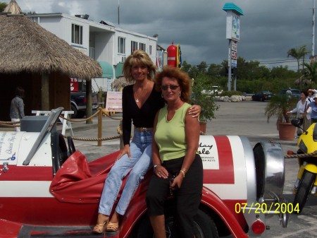 Florida keys-alittle outdated but hopeflly will be there soon-Pam and Friend