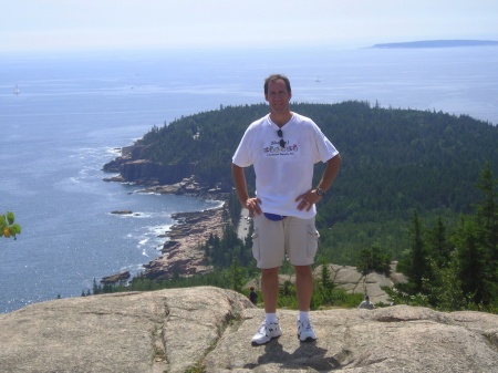 The rocky coast of Maine