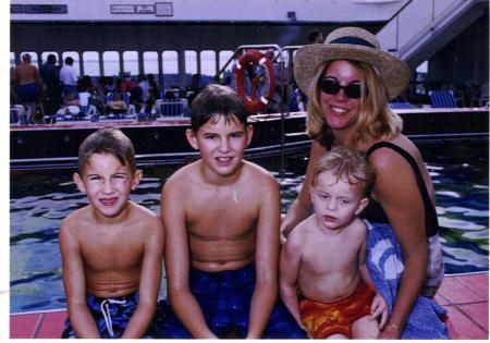 Our boys with Mom.