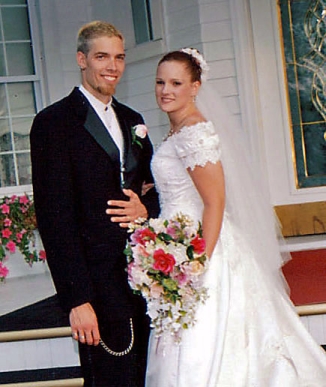 John and Jodie~Wedding Day 2000