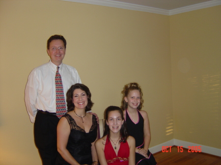 My family, Steve, Denise, Madison, and Catherine