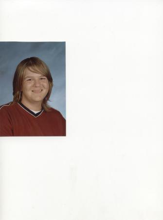 Trevor's freshman picture