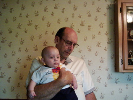 Fred and Great Grandson Ben Jr.