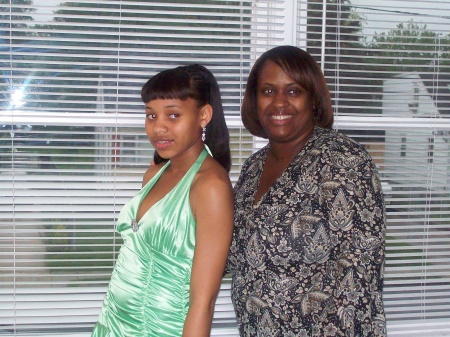 Me and Shanice; 8th grade dance