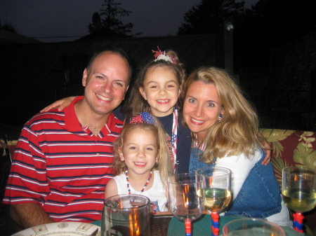 Our annual 4th of July party - Carmel, CA 2005