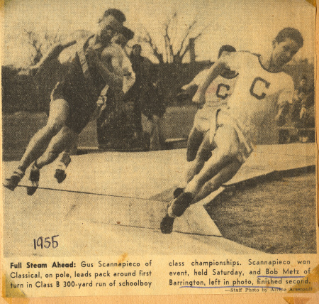 class b 300 yard dash, 1955