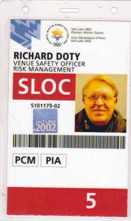 Richard Doty 2002 Winter Olympics