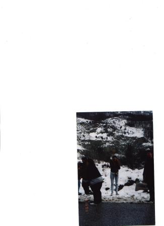 Snow in Assisi '03