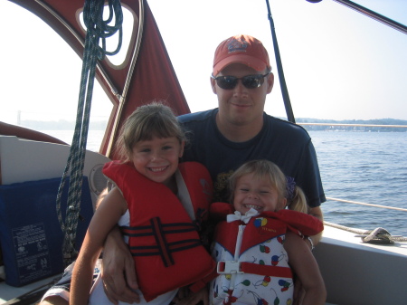 Sailing with my girls