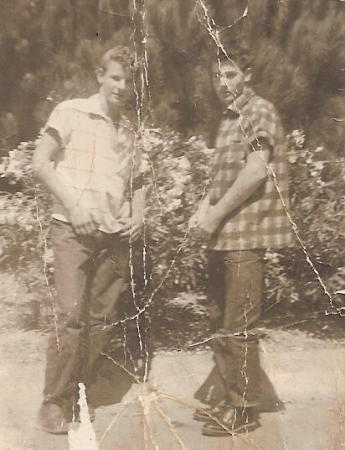 Me and My uncle Frank Williamson around 1961