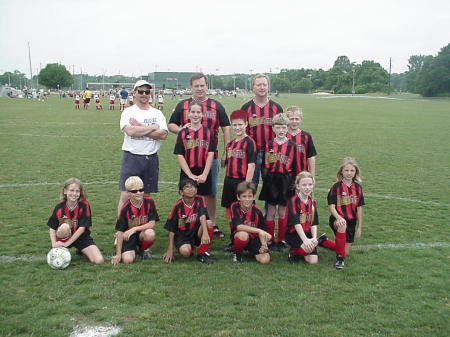 Claire's soccer team