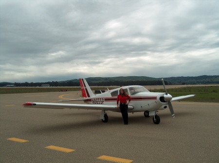 My newest addition...another lil' Baby....our plane