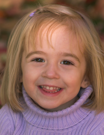 Claire Violet - Age 3