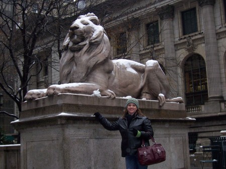 At the NYC Public Library