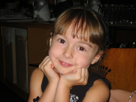 My sweetie-age 5