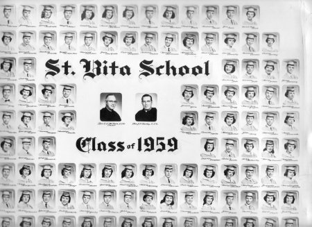 Bill Shereck's album, class photo 1959