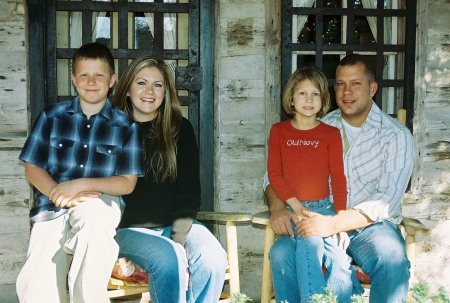 Brooke Ann, Gary & grandkiddos Christian & Madeline