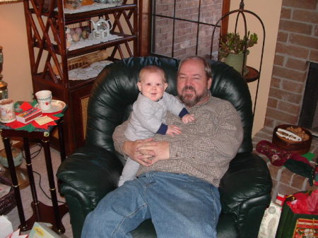 Joe with grandson Gabe