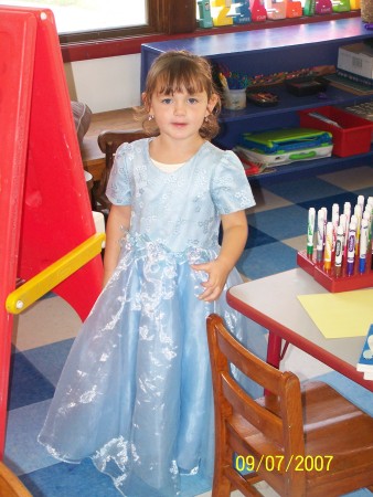 Erin at Nursery School