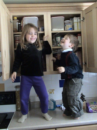 The kids love to dance